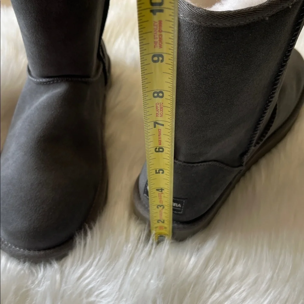 🆕Koolaburra by UGG Women's Grey Koola Suede Faux Fur Boots Size 9 Casual Winter